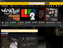 Tablet Screenshot of nuvibez.com